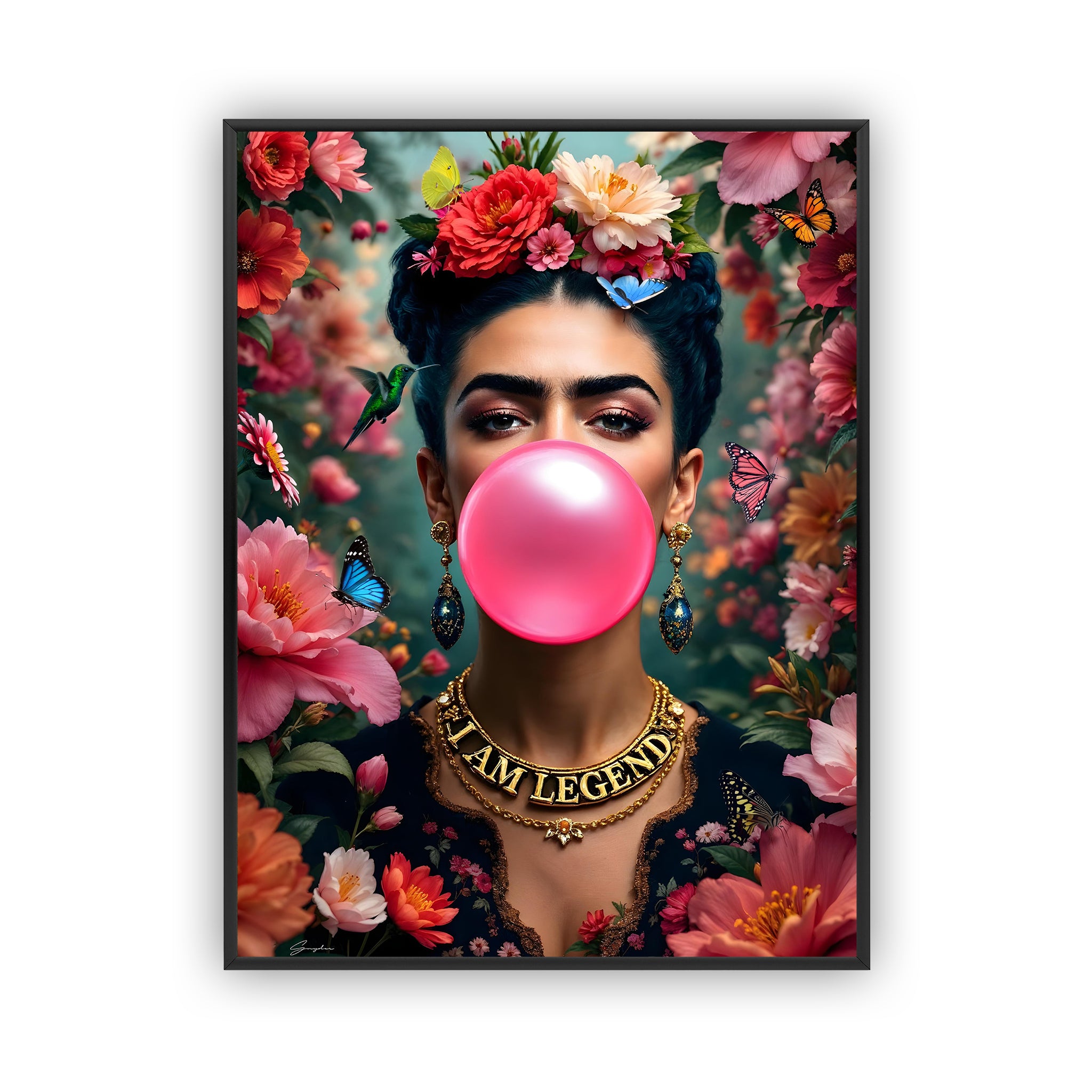 Legend Frida Kahlo Poster