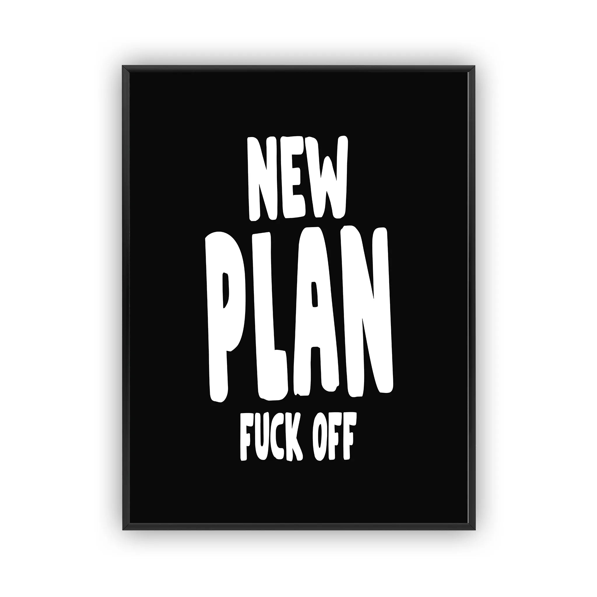 New Plan Poster