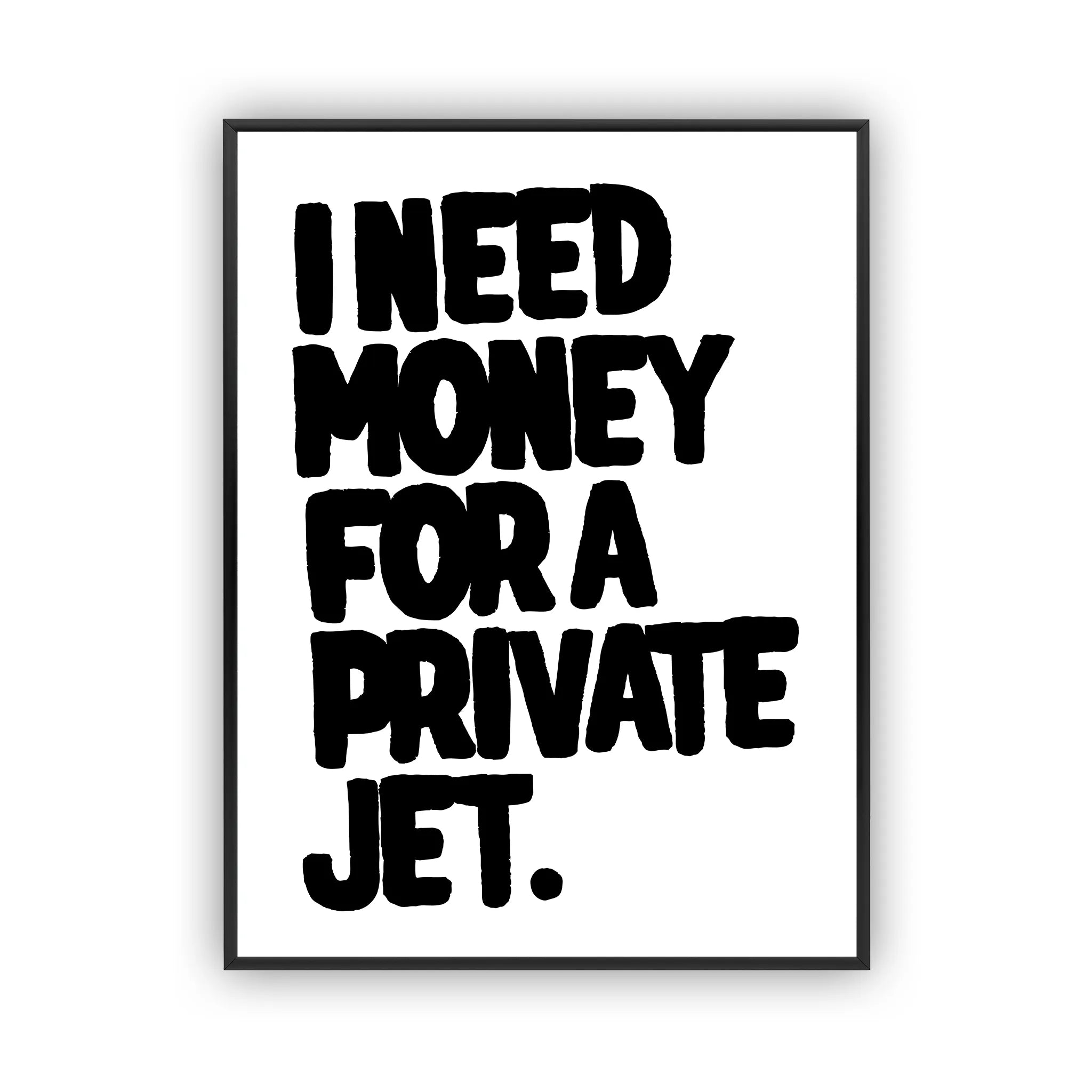 Private jet Poster